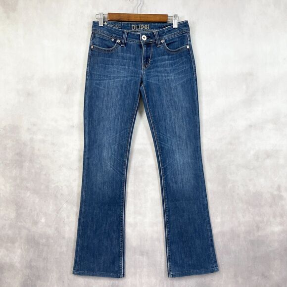 DL1961 Jeans Womens 26 Milano Boot Solo Western Cowboy Rodeo‎ Low Rise Y2K Retro - Picture 1 of 16